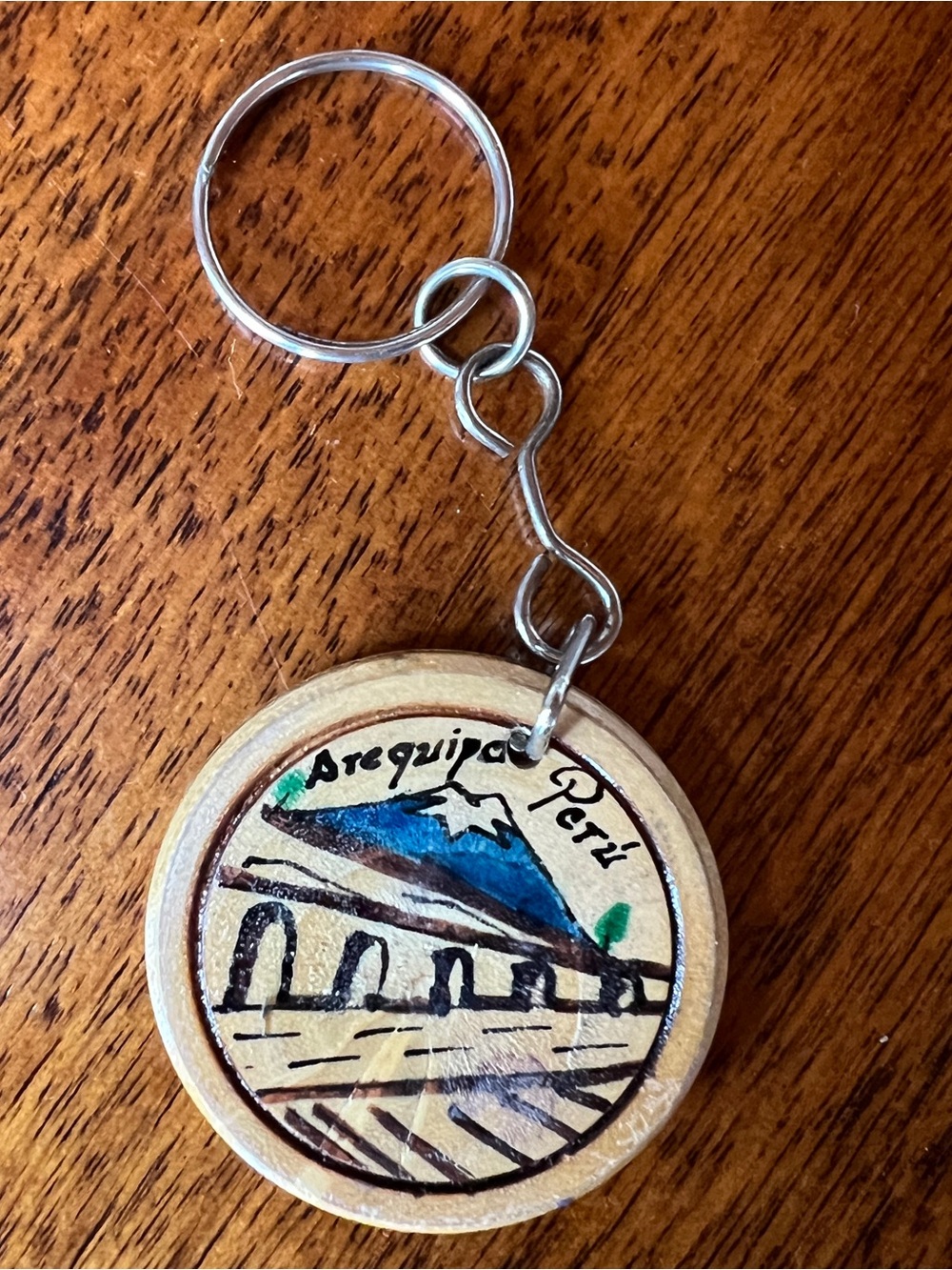 Arequipa Peru Souvenir Keychain